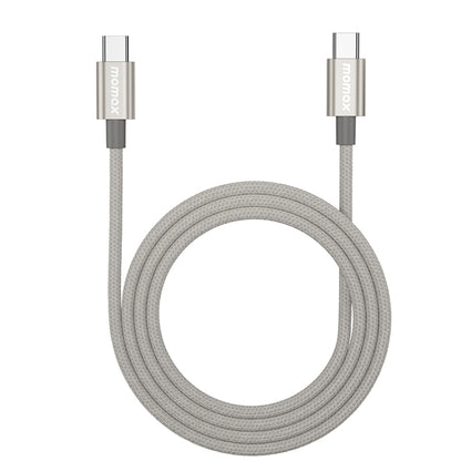 MOMAX DC30 1.5m USB-C / Type-C to USB-C / Type-C 60W Braided Data Sync Charge Cable