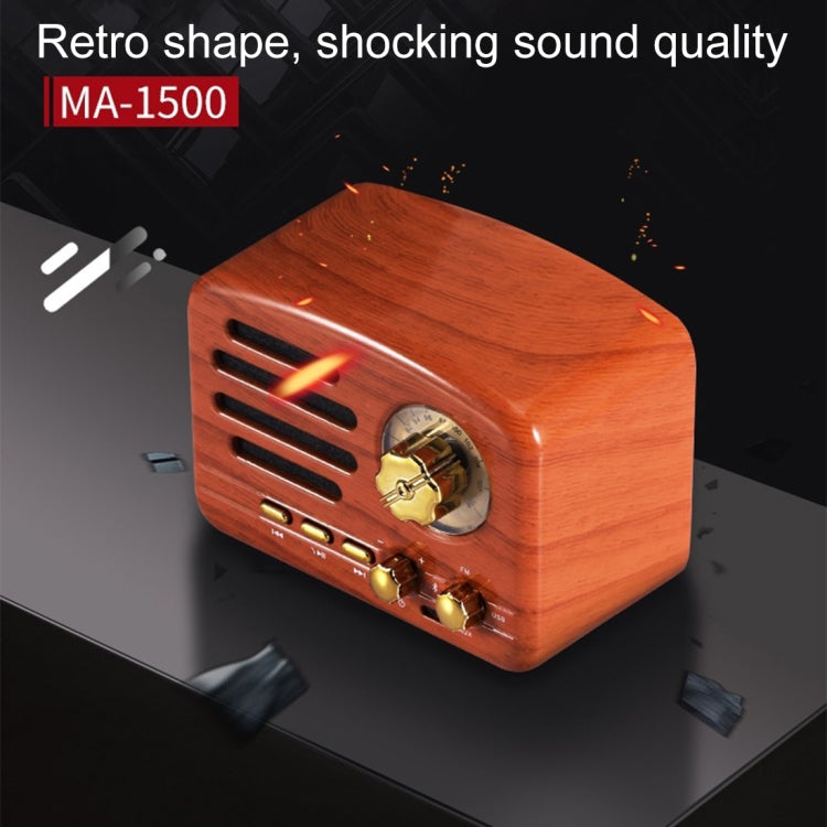 Angel MA-1500 Retro Bluetooth Speaker with LED Light