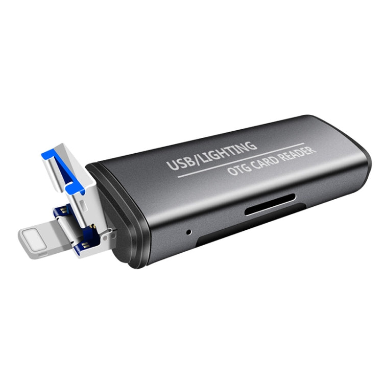 USB Flash Disk / Memory Card Dual Card Slot OTG Card Reader