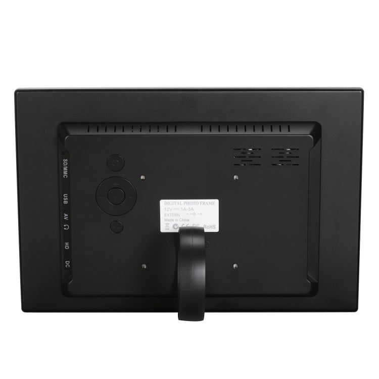 HSD1202 12.1 inch 1280x800 High Resolution Display Digital Photo Frame with Holder and Remote Con...