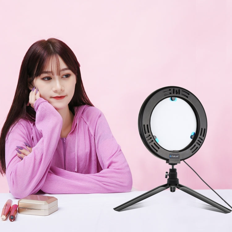 7.9 inch 3 Modes Dual Color Temperature Mirror Ring Light