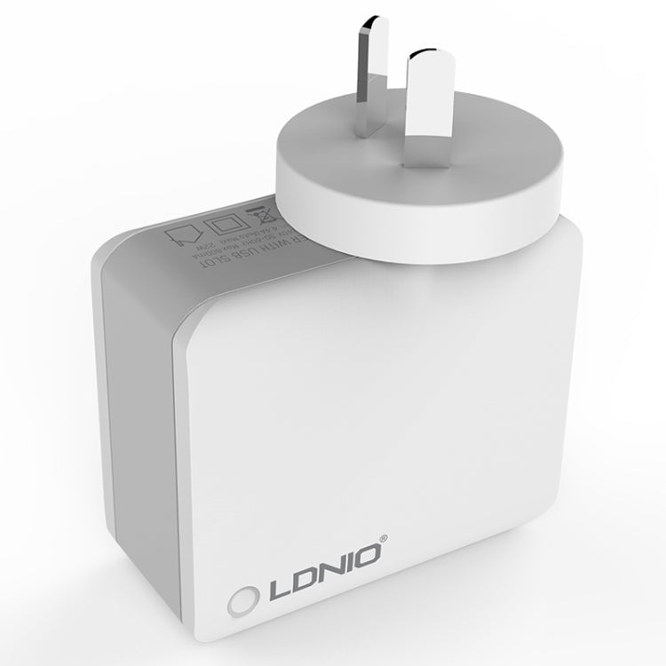 LDNIO A4403 4.4A 4 x USB Ports Smart Travel Charger, EU Plug, SAS5293AU, SAS5293EU, SAS5293UK