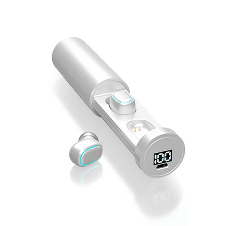 C1 Bluetooth 5.0 TWS Circular Chimney Touch Digital Display True Wireless Bluetooth Earphone with...