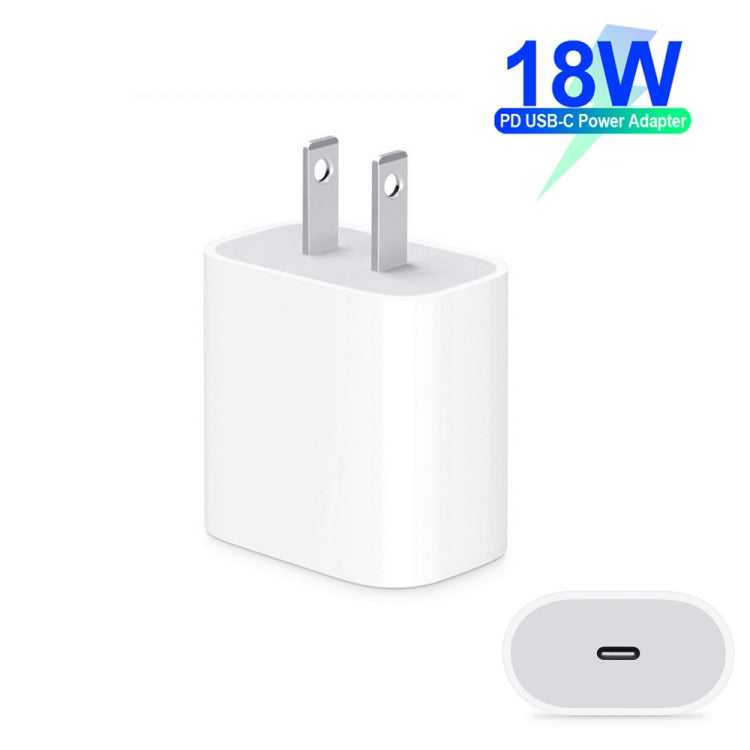 2 in 1 Single USB-C / Type-C Port Travel Charger + 3A PD 3.0 USB-C / Type-C to USB-C / Type-C Fas...