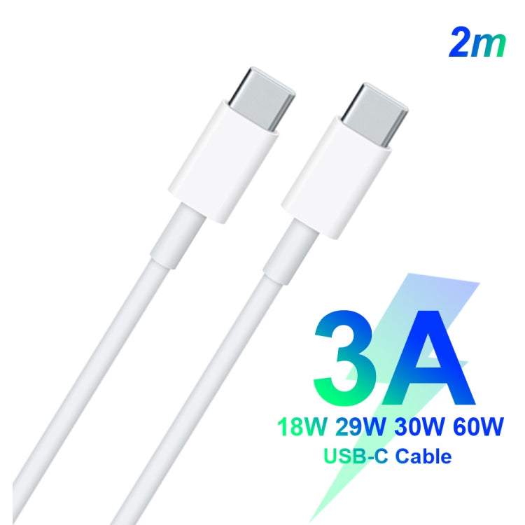 2 in 1 Single USB-C / Type-C Port Travel Charger + 3A PD 3.0 USB-C / Type-C to USB-C / Type-C Fas...