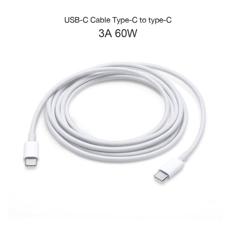 2 in 1 Single USB-C / Type-C Port Travel Charger + 3A PD 3.0 USB-C / Type-C to USB-C / Type-C Fas...