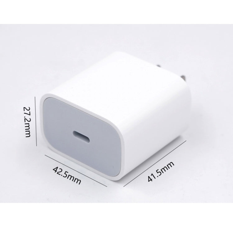 2 in 1 Single USB-C / Type-C Port Travel Charger + 3A PD 3.0 USB-C / Type-C to USB-C / Type-C Fas...