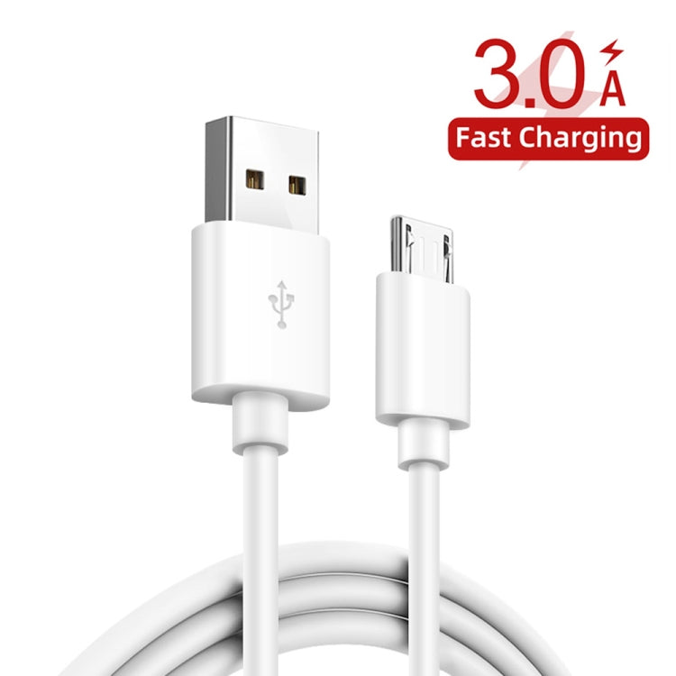 2 in 1 1m USB to Micro USB Data Cable + 30W QC 3.0 4 USB Interfaces Mobile Phone Tablet PC Univer...