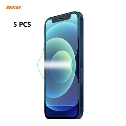 5 PCS ENKAY Hat-Prince 0.1mm 3D Full Screen Protector Explosion-proof Hydrogel Film