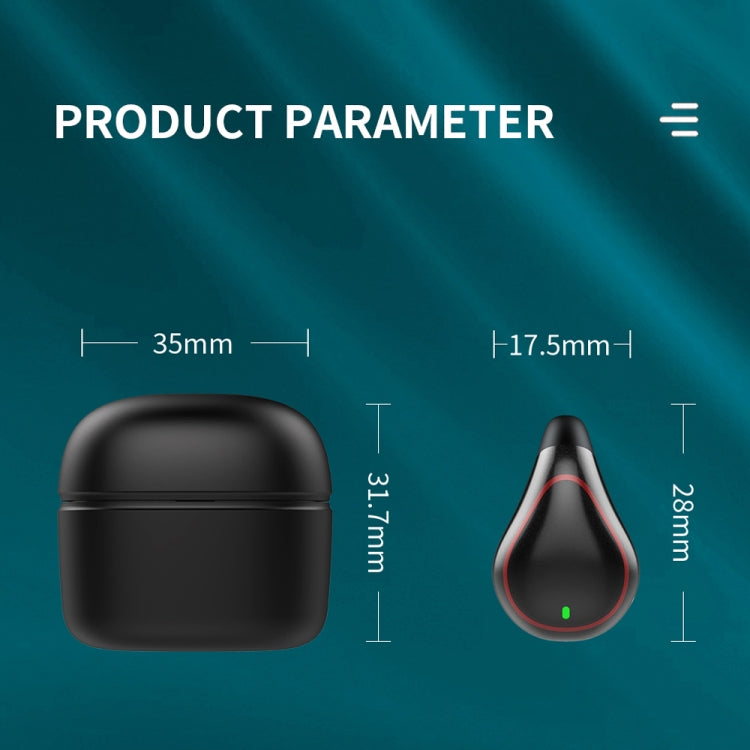 T25 Over-ear Single-ear Invisible Wireless Earphone