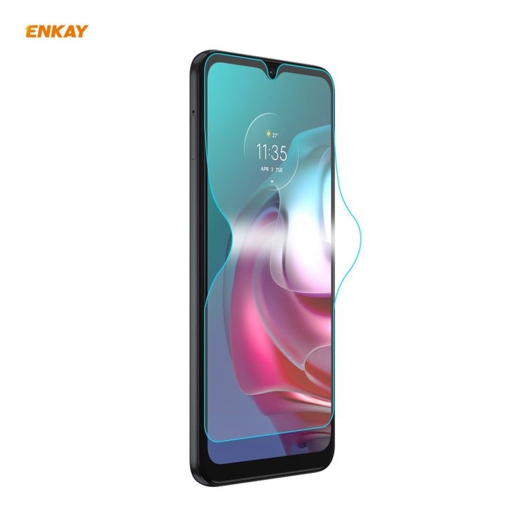 ENKAY Hat-Prince Full Glue Full Coverage Screen Protector Explosion-proof Hydrogel Film