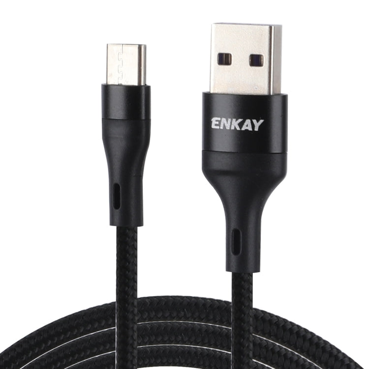 ENKAY 1m USB 3.0 to USB-C / Type-C 5A Super Fast Charging Sync Data Cable, ENK-CB119