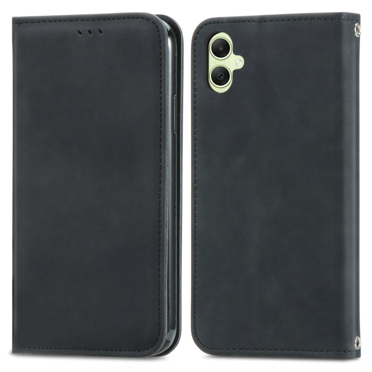 Retro Skin Feel Magnetic Leather Phone Case, For Samsung Galaxy A05, For Samsung Galaxy A05s 4G