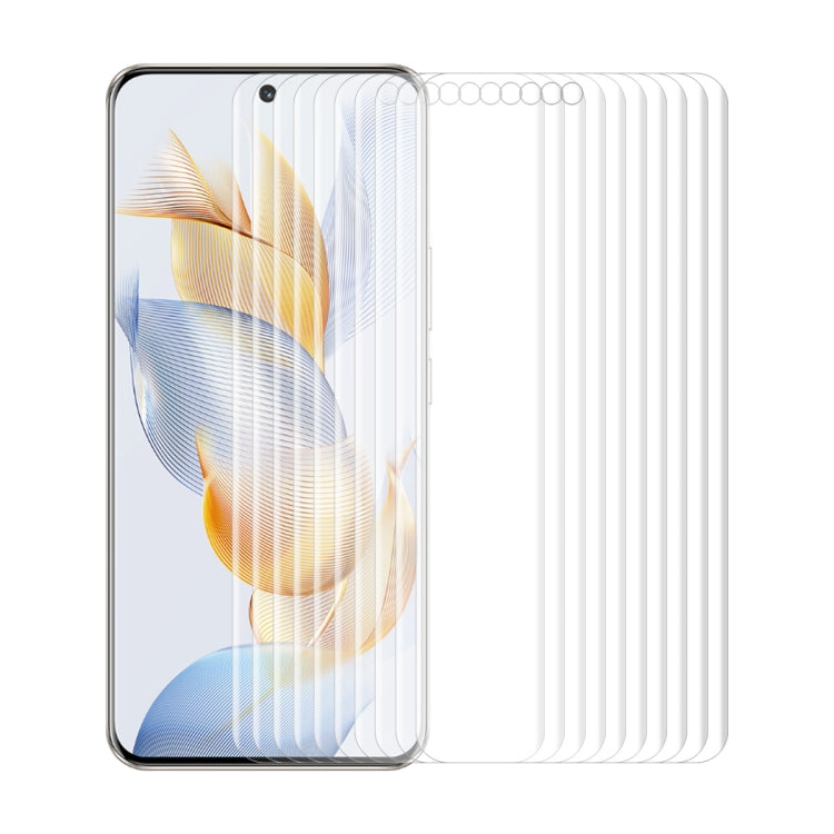 10pcs ENKAY Hat-Prince 3D PET Hot Bending Film, For Honor 90 Pro / 80 Pro, For Honor 90