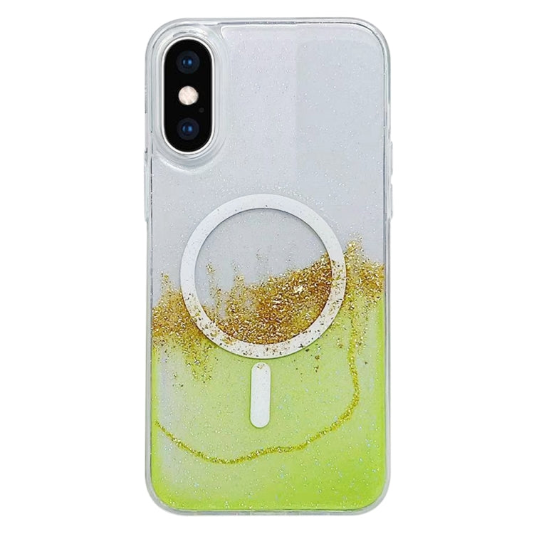Gilding MagSafe Hybrid Clear TPU Phone Case