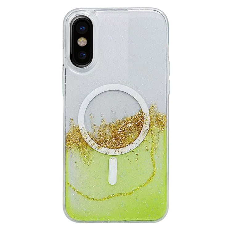 Gilding MagSafe Hybrid Clear TPU Phone Case