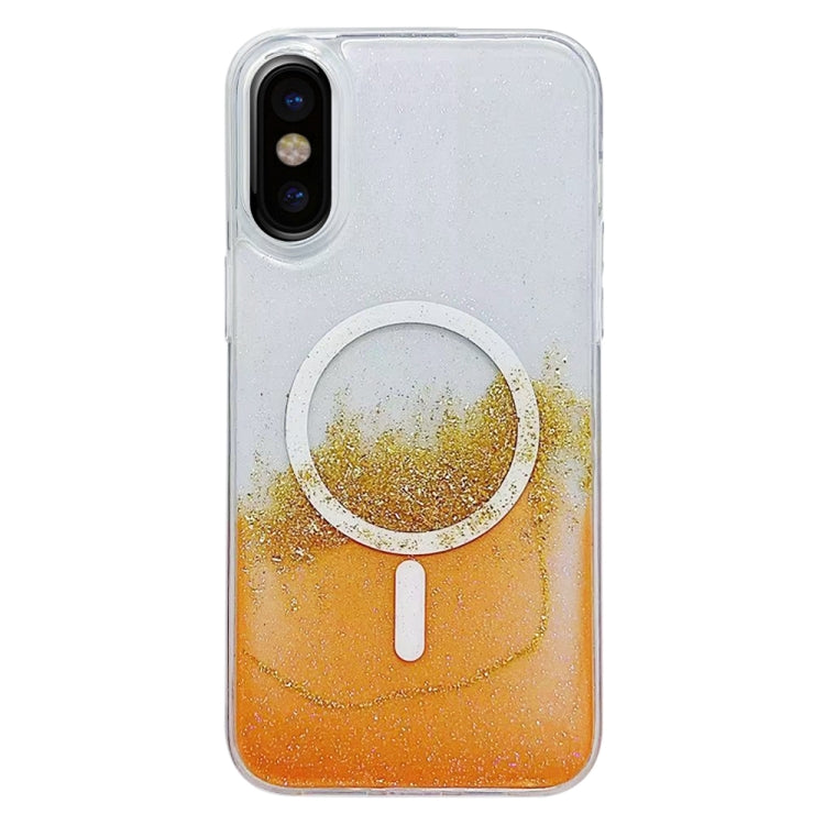 Gilding MagSafe Hybrid Clear TPU Phone Case