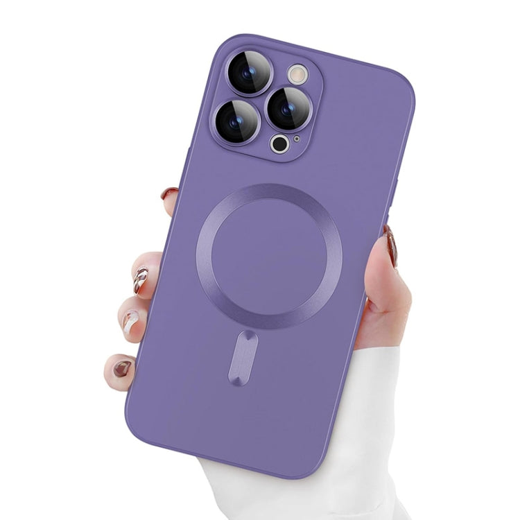 ENKAY MagSafe Matte TPU Phone Case with Lens Film
