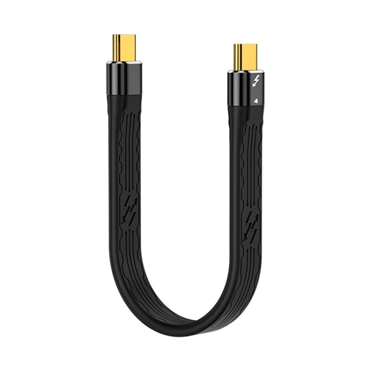 Thunderbolt 4 USB-C / Type-C Male to Male PD 100W Charge FPC Data Cable, 13cm, 22cm