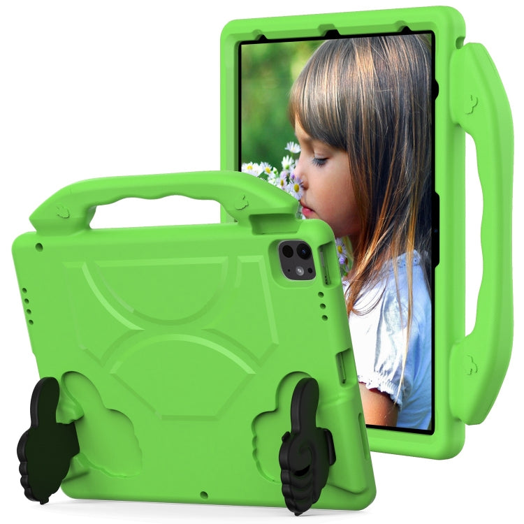 Children EVA Shockproof Tablet Case with Thumb Bracket
