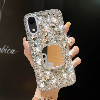 Mirror Handmade Bling Rhinestone PC Phone Case, For iPhone XR, For iPhone XS Max