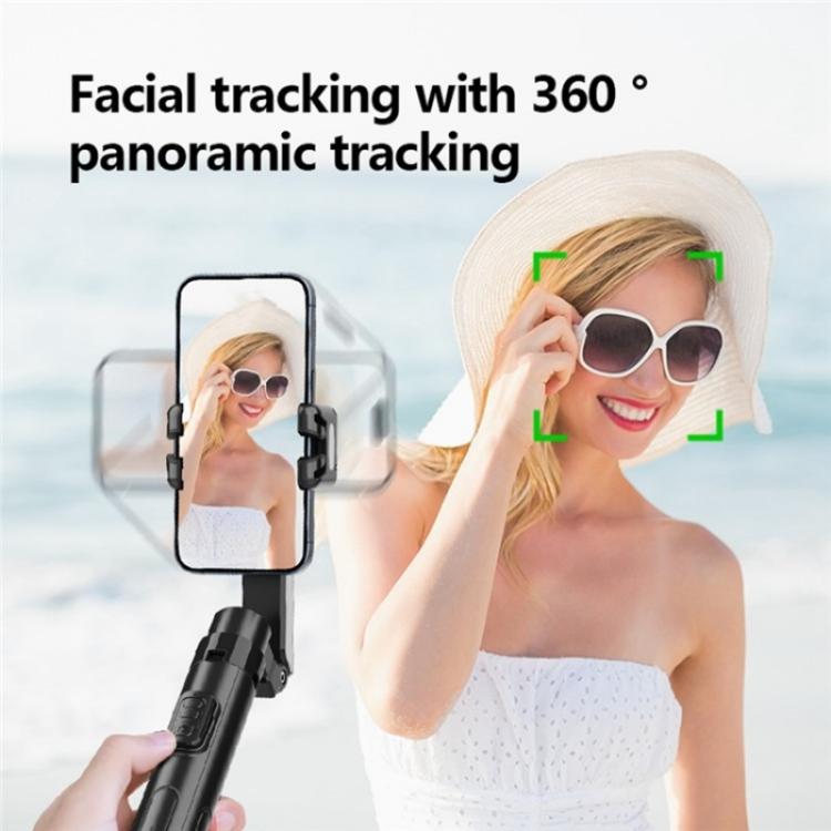 C16 Smart Bluetooth Remote Control Shooting Stand AI Auto-Tracking Selfie Stick, C16