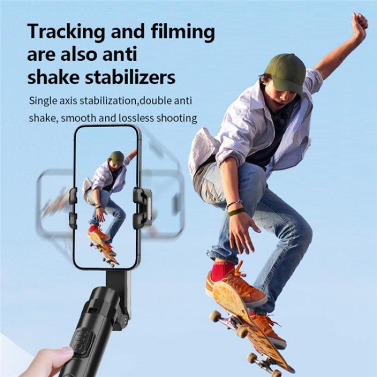 C16 Smart Bluetooth Remote Control Shooting Stand AI Auto-Tracking Selfie Stick, C16