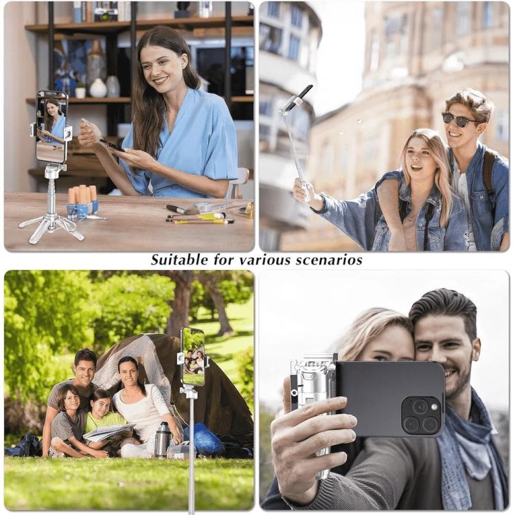 Jmary MT-18 Extendable Phone Holder Wireless Control Mini Phone Selfie Stick Tripod, MT-18 (White...
