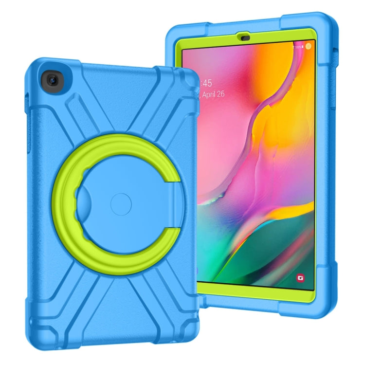 EVA + PC Flat Protective Shell with 360 ° Rotating Bracket, For Galaxy Tab A 10.1 (2019)