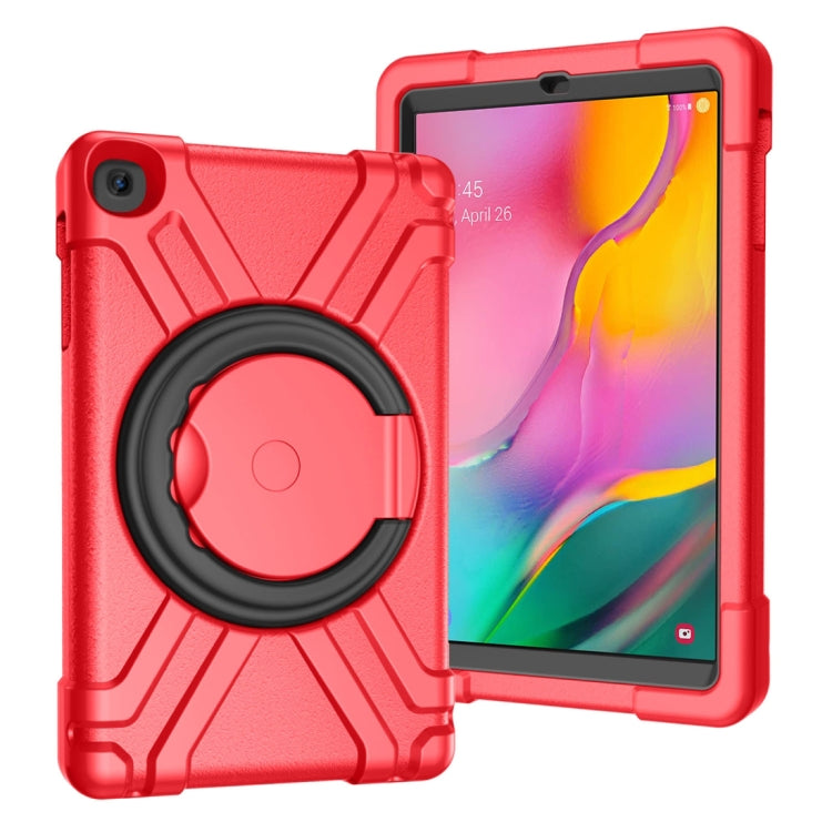 EVA + PC Flat Protective Shell with 360 ° Rotating Bracket, For Galaxy Tab A 10.1 (2019)