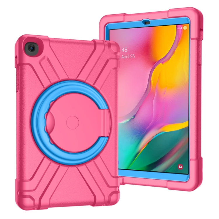 EVA + PC Flat Protective Shell with 360 ° Rotating Bracket, For Galaxy Tab A 10.1 (2019)
