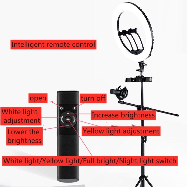 HQ-18N 18 inch LED Ring Vlogging Lights Kits