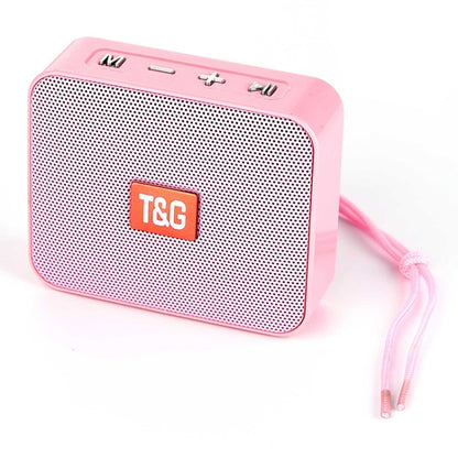 T&G TG166 Color Portable Wireless Bluetooth Small Speaker, Pink, Blue, Brown, Yellow, Black, Red