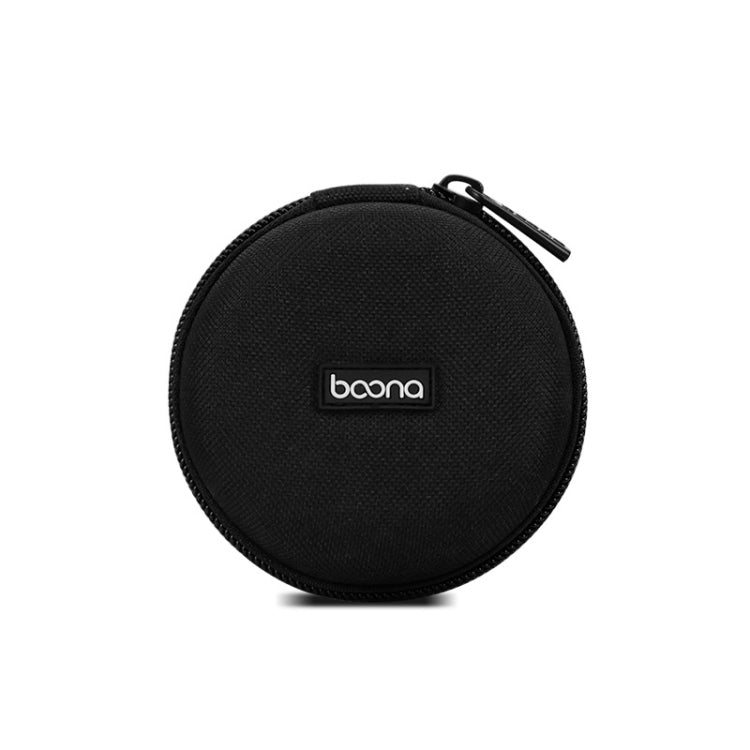 2 PCS Baona BN-F002 Data Cable Charger EVA Storage Bag Box, Gray, Black