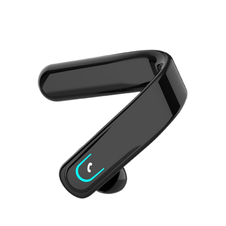 YX18 Bluetooth 5.1 Earhook Business Sport Single Ear Headphone, Black, White, Sky Blue, Pink