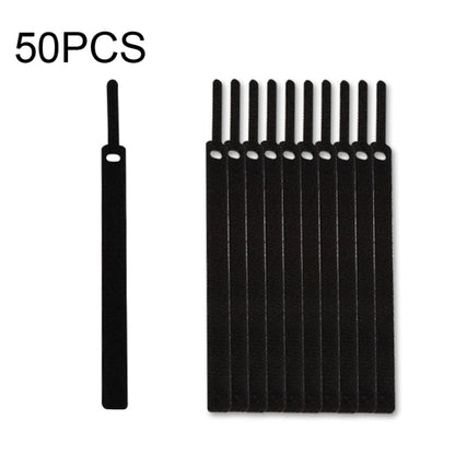 50 PCS Needle Shape Self-adhesive Data Cable Organizer Colorful Bundles, 10 x 130mm, 12 x 115mm