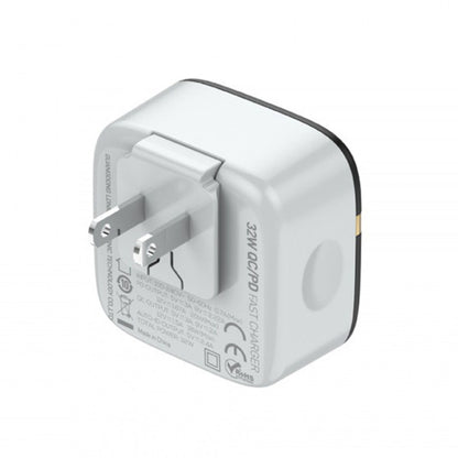 LDNIO A3513Q 32W QC3.0 3 USB Ports Phone Adapter, US Plug with Micro USB Cable