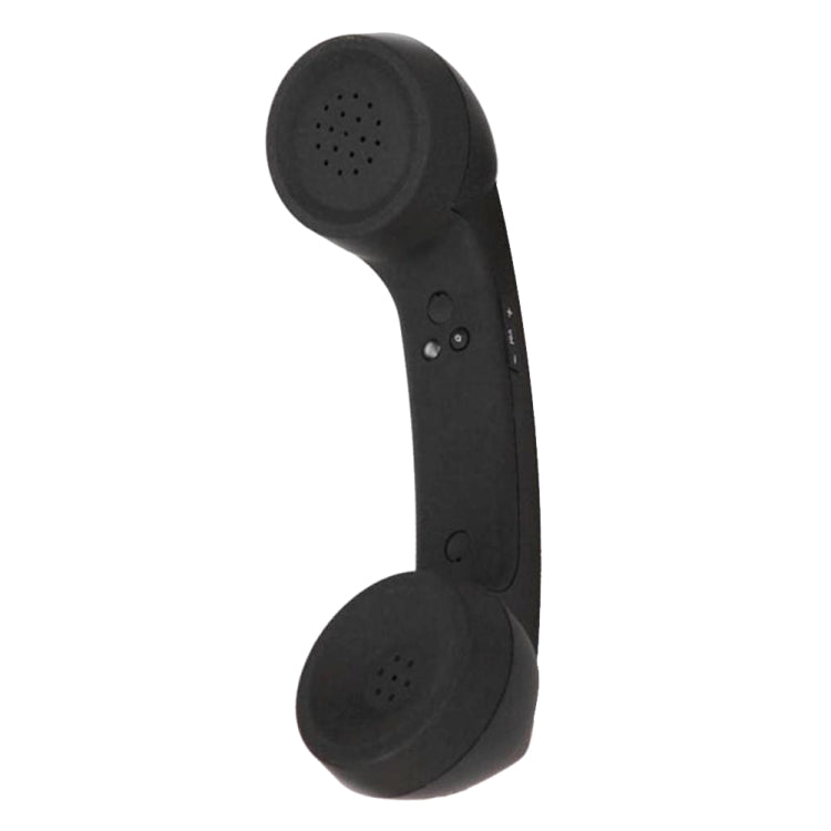 Bluetooth Wireless Connection Retro Microphone External Mobile Phone Handset, Bluetooth Black