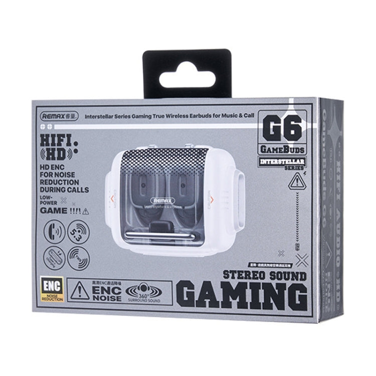 REMAX GameBuds G6 Transparent Wireless Bluetooth Earphone