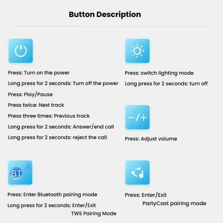 ANKER A3136 Soundcore Glow Mini Neon Subwoofer Wireless Bluetooth Small Speaker