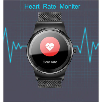 SMA-Round 1.28 inch Color Touch Screen Bluetooth Smart Watch, Waterproof, Support Voice Control /...