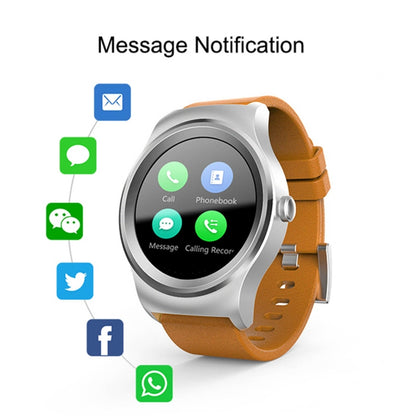 SMA-Round 1.28 inch Color Touch Screen Bluetooth Smart Watch, Waterproof, Support Voice Control /...