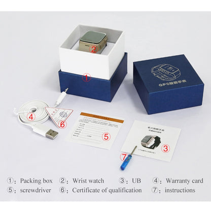 D99+ 1.22 inch HD LCD Screen GPS Smartwatch for the Elder Waterproof, Support GPS + LBS + WiFi Po...