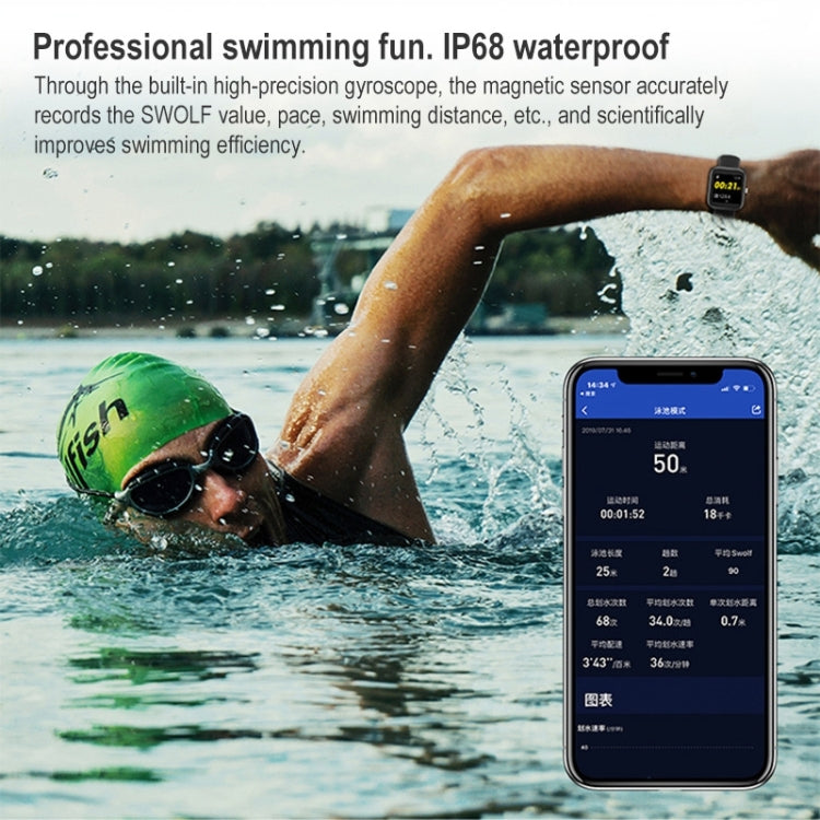 CS201 Fashion Sports IP68 Waterproof Smart Bluetooth Watch