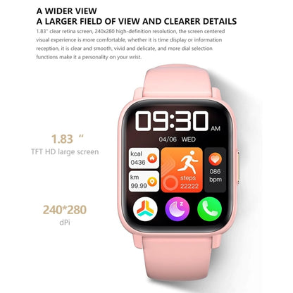 DM60 1.83 inch Waterproof Smart Watch