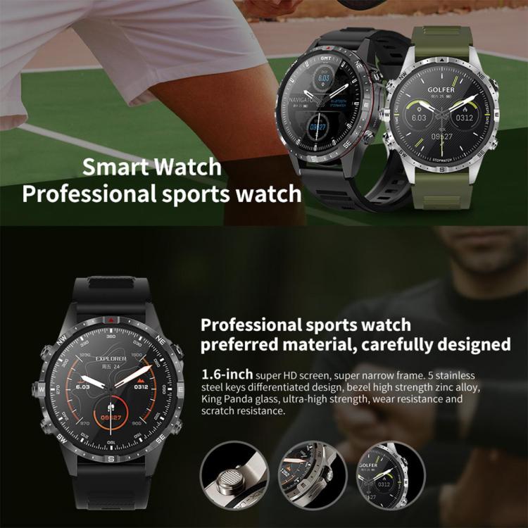 HAMTOD 1.6 inch Screen Smart Watch