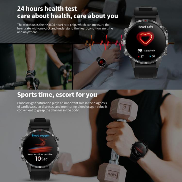 HAMTOD 1.6 inch Screen Smart Watch