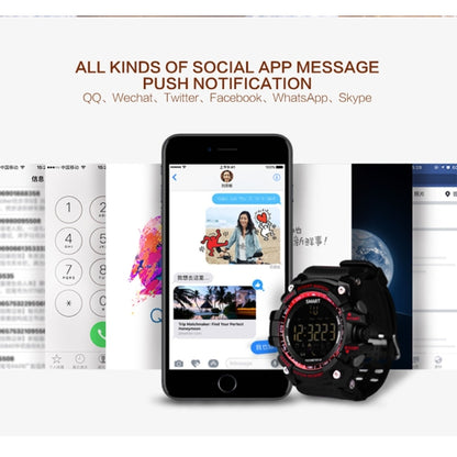 EX16 Full Angle Screen Display Sport Smart Watch