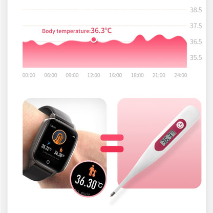 T1 Body Temperature Measurement Smart Sports Watch
