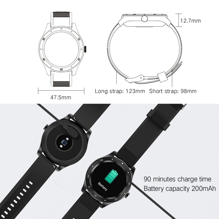 S6 1.3 inch IPS Color Screen Smart Watch